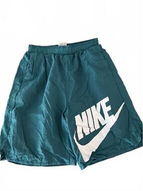 Nike Boys Teal Track Woven Shorts XL